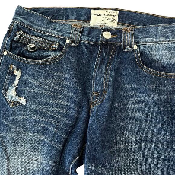 Jimmy Taverniti Selvedge 55-j-499-5 Air Anti-Exposure Jeans - Picture 5 of 6